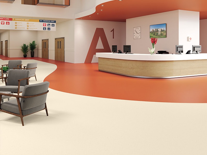 Polyflor - Cayenne Heat 8633 - Harvest Air 8620 - Vinyl Flooring