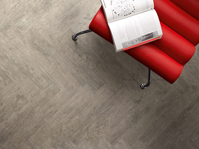 Polyflor - Creative Edge - Smoke Brushed Elm - Vinyl Flooring