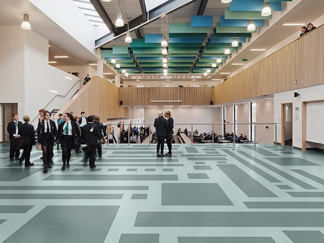 Polyflor - Polysafe Verona PUR - Freshmint - Seagrass - Vinyl Flooring