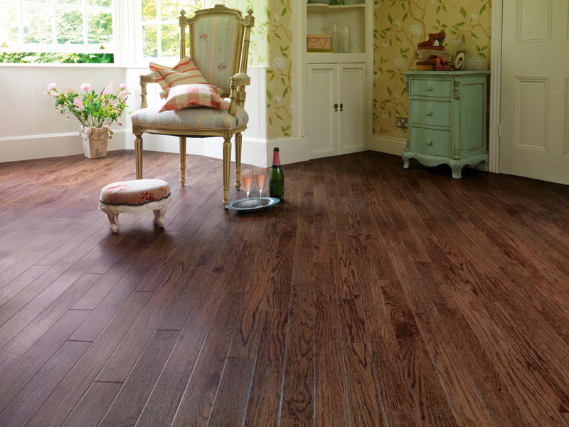 Karndean - Da Vinci Wood Flooring - RP67 Materia Dark Oak - Luxury Vinyl Tile (LVT) Flooring - Vinyl Flooring - Wood Flooring