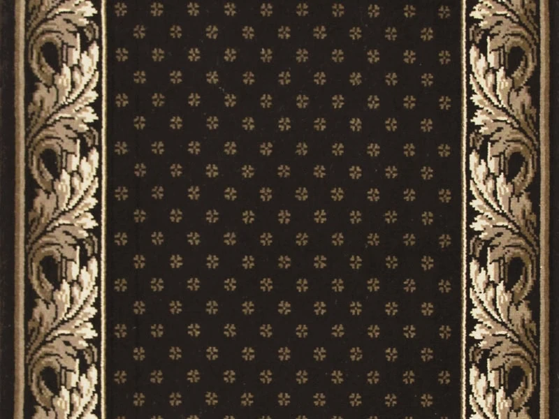 Louis De Poortere Carpets - Royal Aubusson Black - Carpet