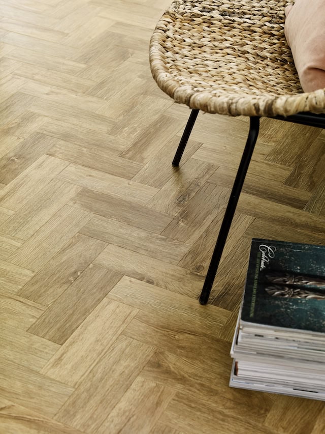 Rural Oak in Parquet Laying Pattern (Cameo) - Luxury Vinyl Tile (LVT) Flooring - Vinyl Flooring - Wood Flooring