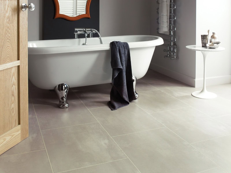 Karndean - Opus Stone Tiles - SP211 Mico - Luxury Vinyl Tile (LVT) Flooring - Porcelain Tile Flooring - Vinyl Flooring