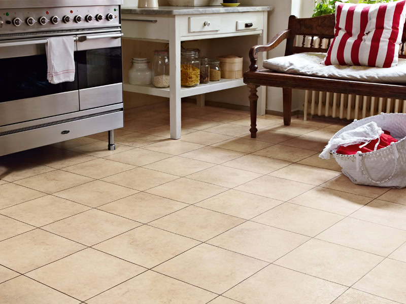Karndean - Knight Tile Stone Tiles - ST10 Damas Stone - Luxury Vinyl Tile (LVT) Flooring - Porcelain Tile Flooring - Vinyl Flooring