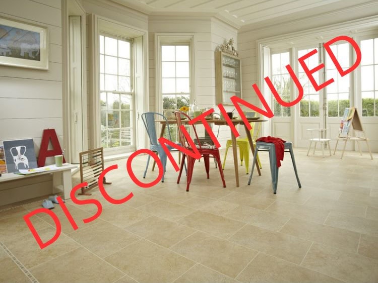 Karndean - Knight Tile Stone Tiles - ST11 York Stone - Luxury Vinyl Tile (LVT) Flooring - Porcelain Tile Flooring - Vinyl Flooring