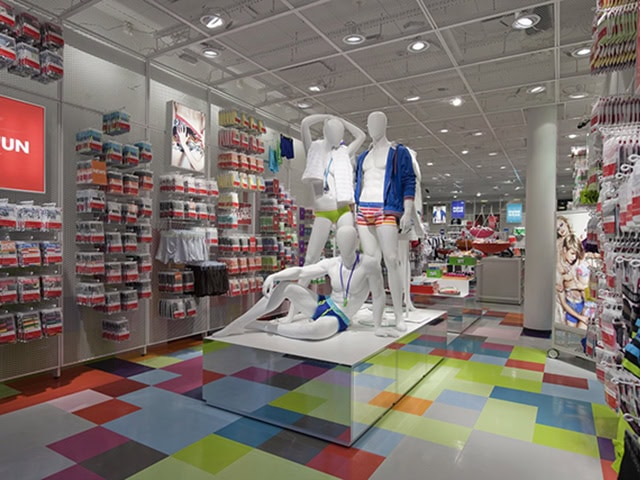 Dalsouple Rubber - Bjorn Borg Retail Outlet - Rubber Flooring