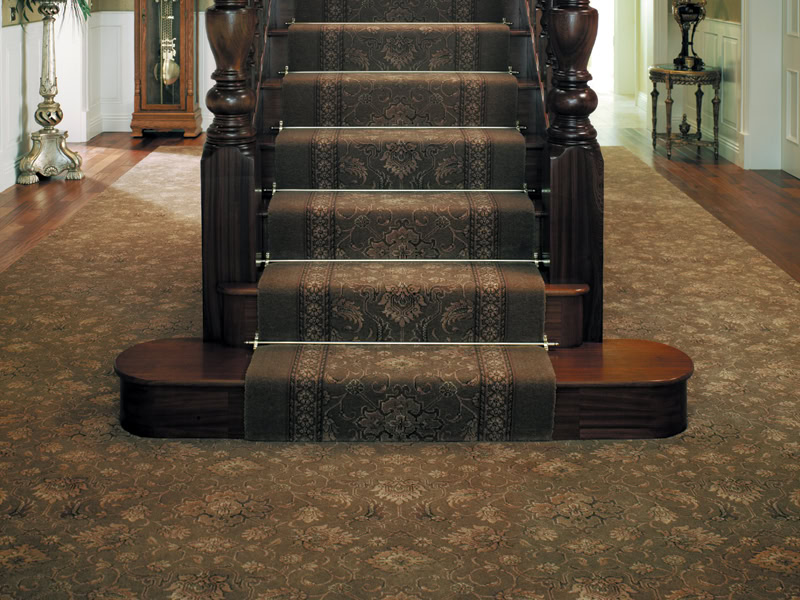 Ulster Carpets - Country House Collection - Kazan Tench Green & Kazan Runner Tench Green - Carpet