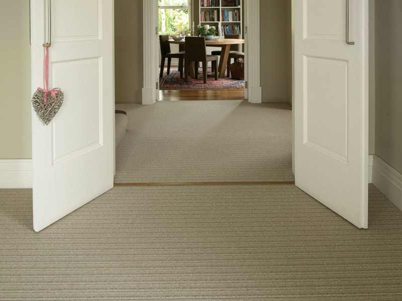 Ulster Carpets - Open Spaces - Wellington Stripe Reed - Carpet
