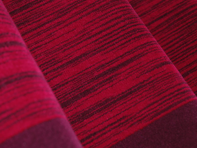 Louis De Poortere - Visa - Rouge Flammé Foncé - Carpet