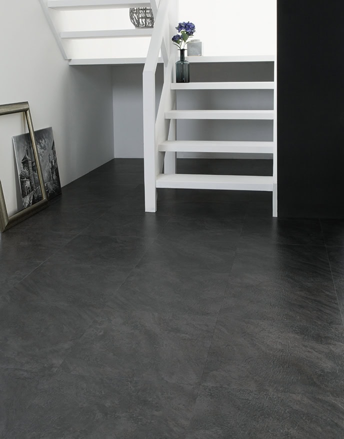Amtico - Wave Slate Black - Luxury Vinyl Tile (LVT) Flooring - Vinyl Flooring - Wood Flooring