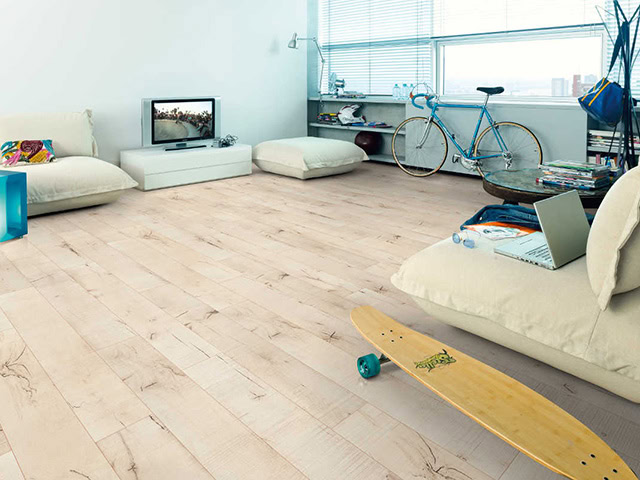 Westco - Laminate - EG7MF4403 Riffel Oak White - Laminate Flooring - Wood Flooring