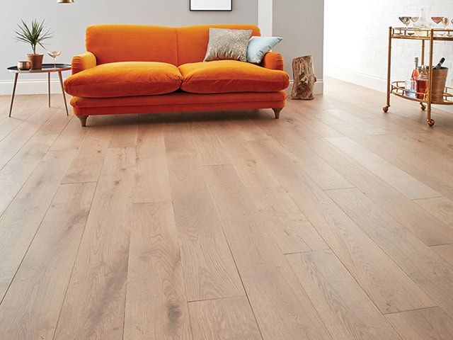 Woodpecker Flooring - Chepstow Grey Planed Oak - Wood Flooring