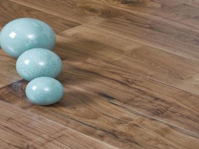 XYLO Walnut Engineered Lacquered D0058 1 Strip American Black Walnut Rustic - Wood Flooring