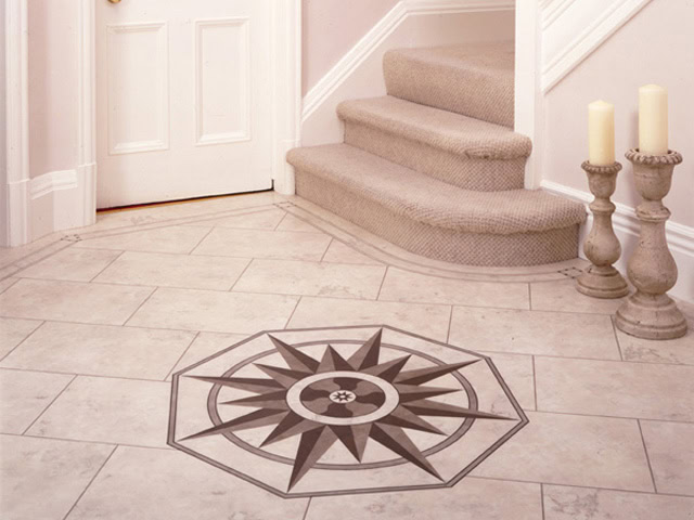 Amtico Octagon Star Motif - Luxury Vinyl Tile (LVT) Flooring - Vinyl Flooring