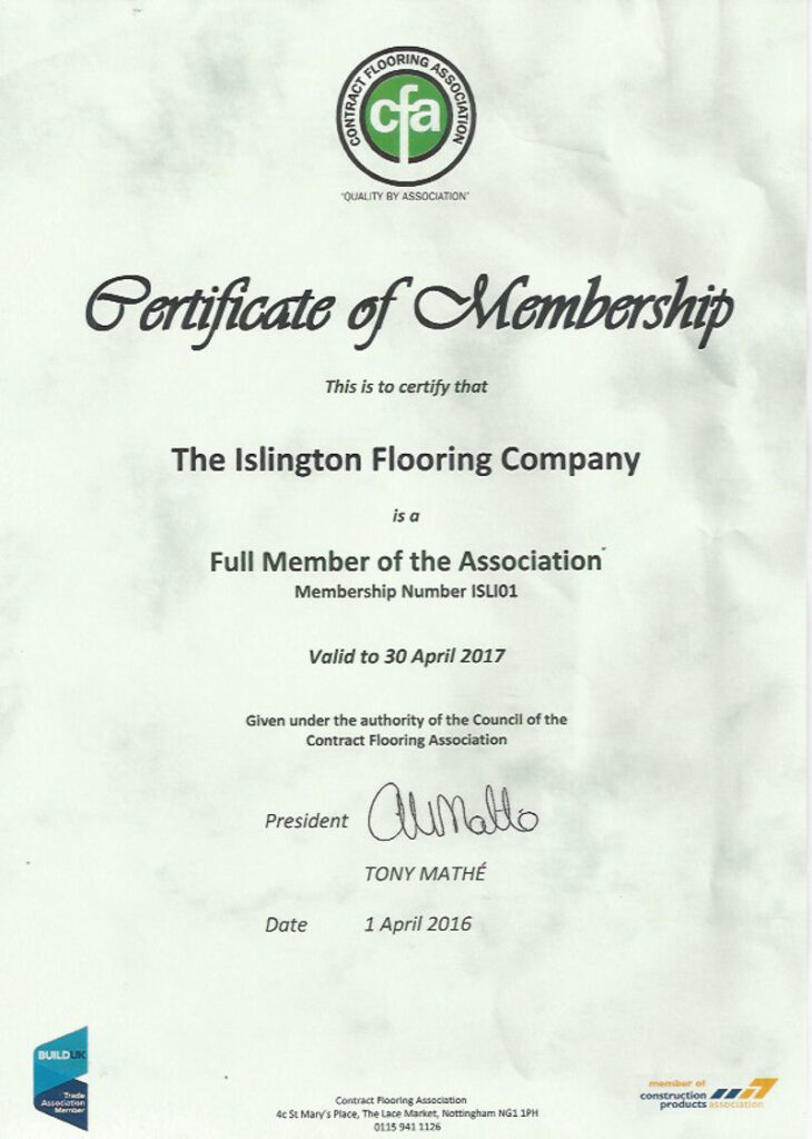 The Flooring Group Has Renewed Their Membership in the CFA! - Safety Flooring