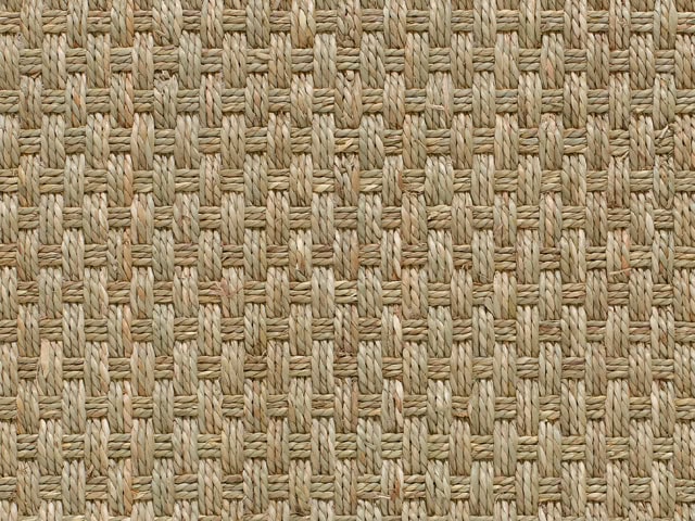 Crucial Trading - Seagrass - Fine Basketweave Natural - Carpet