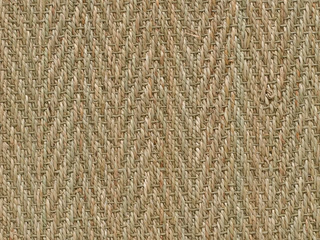 Crucial Trading - Seagrass - Fine Herringbone Natural - Carpet
