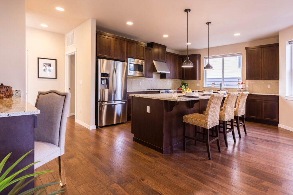 Kitchen Wood Flooring: Pros & Cons - Porcelain Tile Flooring - Wood Flooring