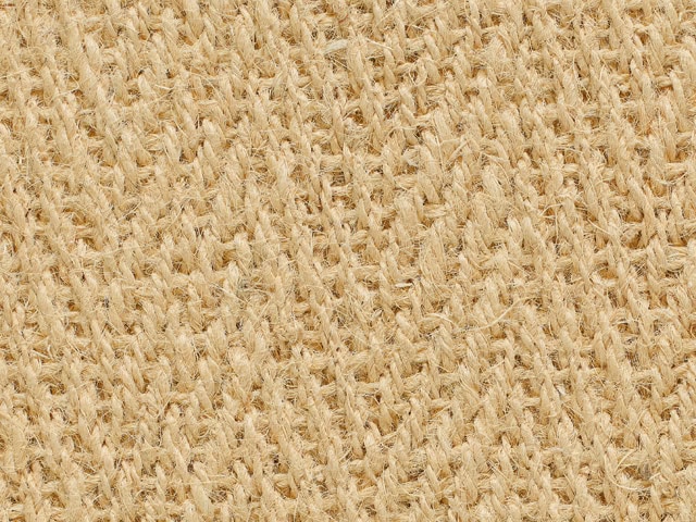 Crucial Trading - Coir - Herringbone Bleached - Carpet