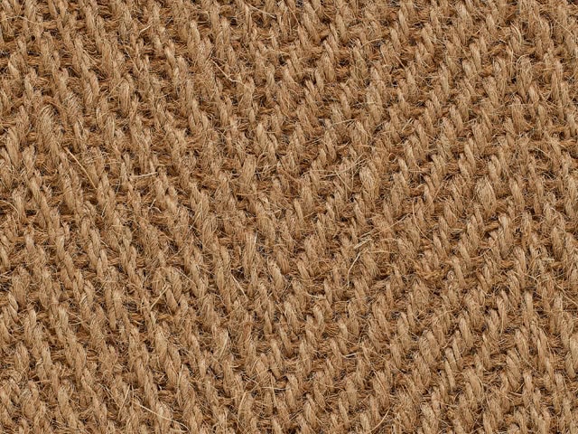 Crucial Trading - Coir - Herringbone Natural - Carpet
