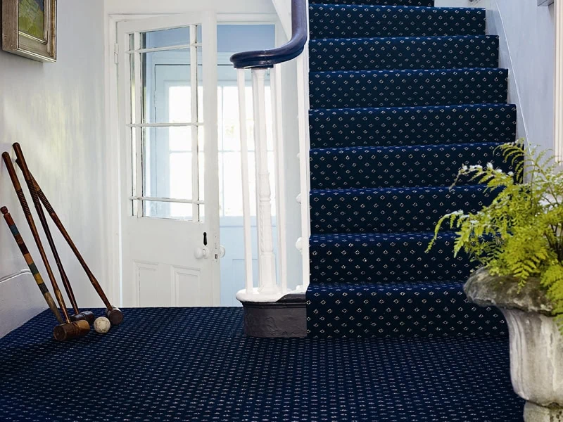 Brintons - Marquis Royal Blue Flake - Carpet