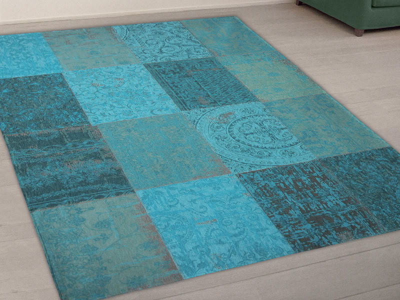 Louis De Poortere - Vintage - Multi Azur - Carpet