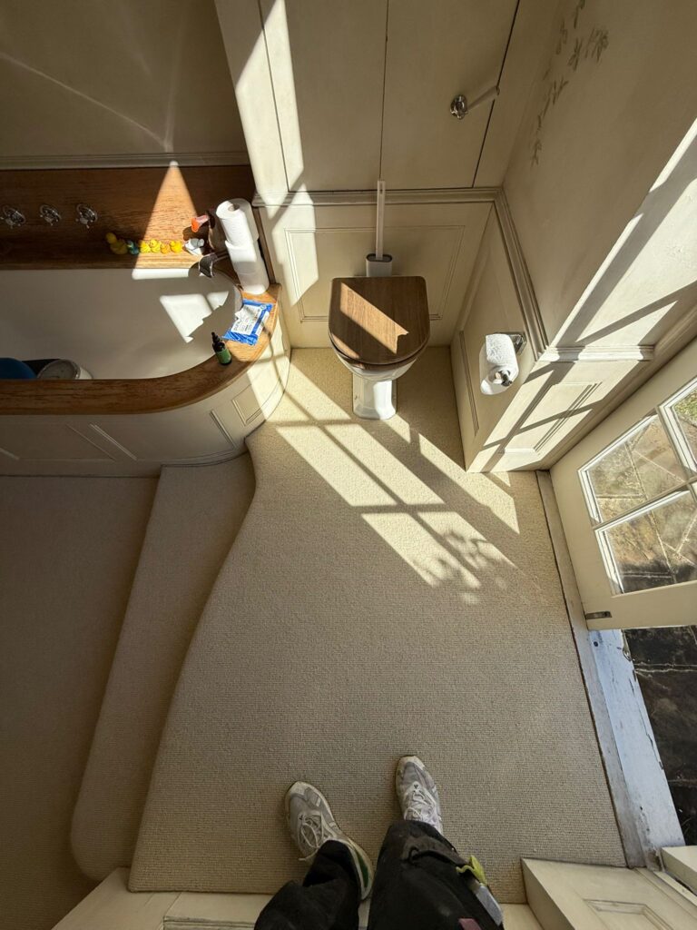 Cavalier Carpets Lupo Mastrope Installation in South Kensington