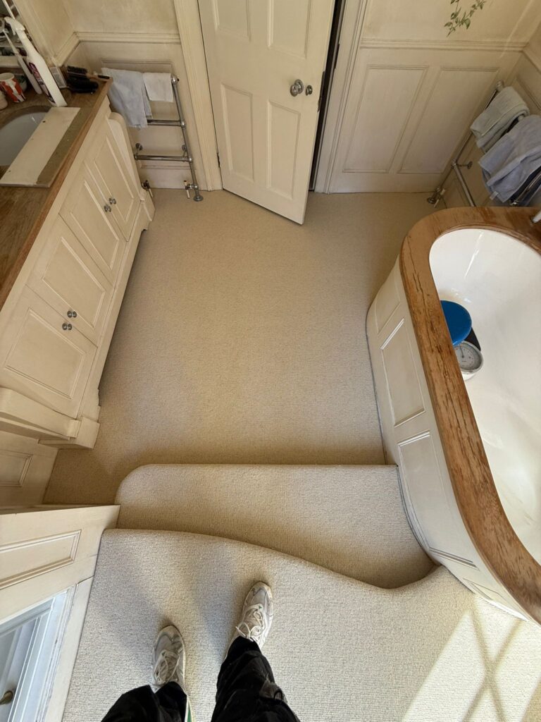 Cavalier Carpets Lupo Mastrope Installation in South Kensington