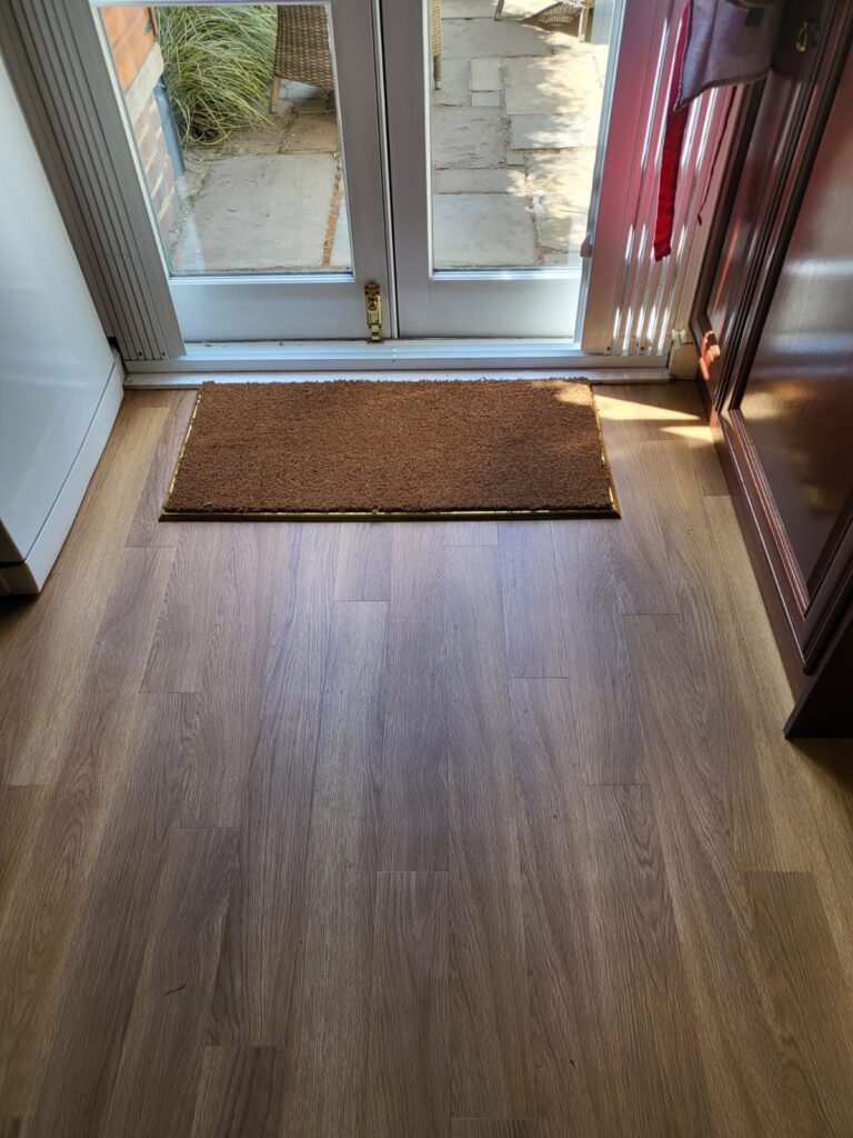 Amtico Spacia Honey Oak Luxury Vinyl Tile Installation in Brentford