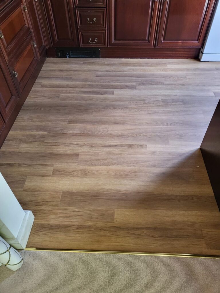 Amtico Spacia Honey Oak Luxury Vinyl Tile Installation in Brentford