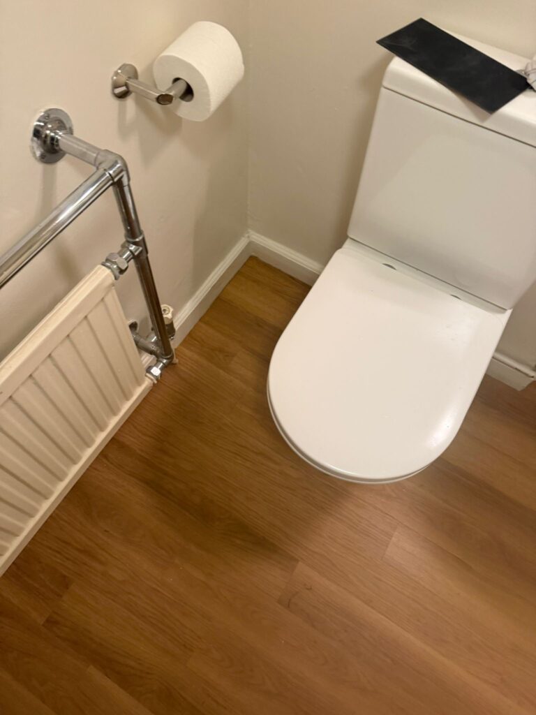 Amtico Spacia Honey Oak Luxury Vinyl Tile Installation in Brentford