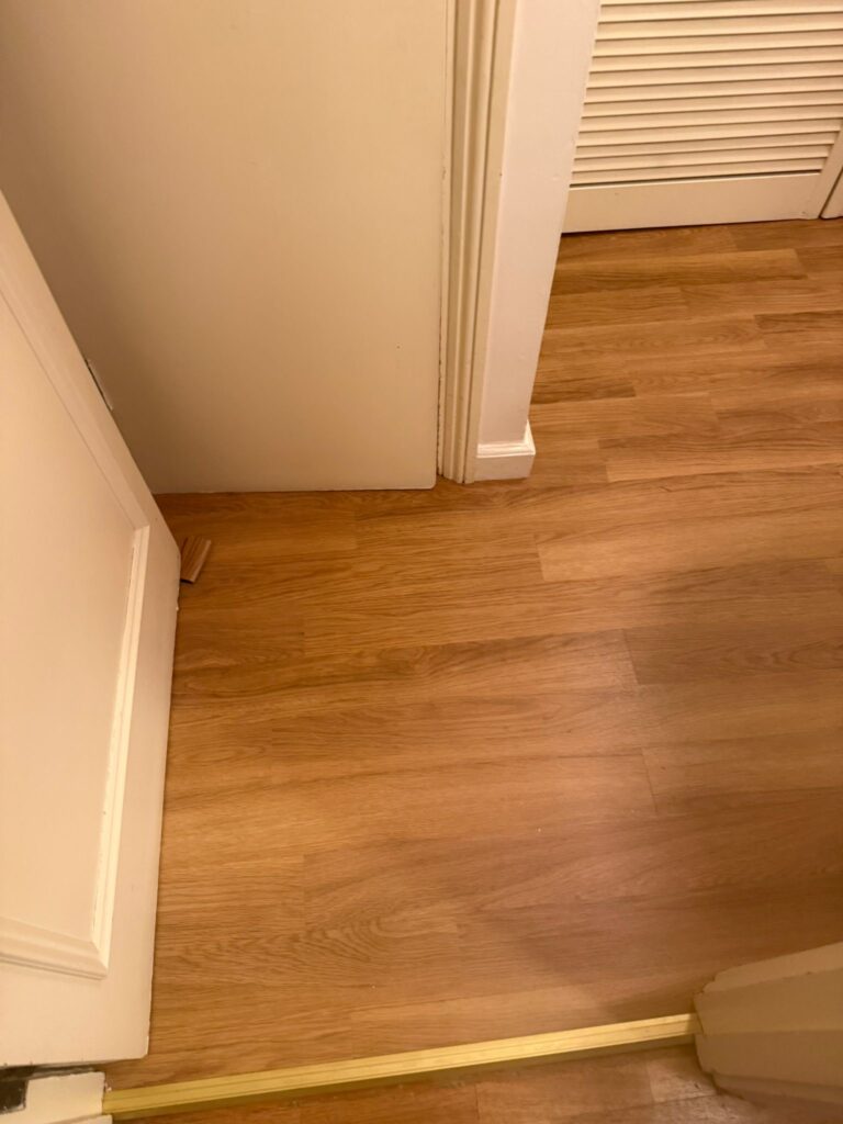 Amtico Spacia Honey Oak Luxury Vinyl Tile Installation in Brentford