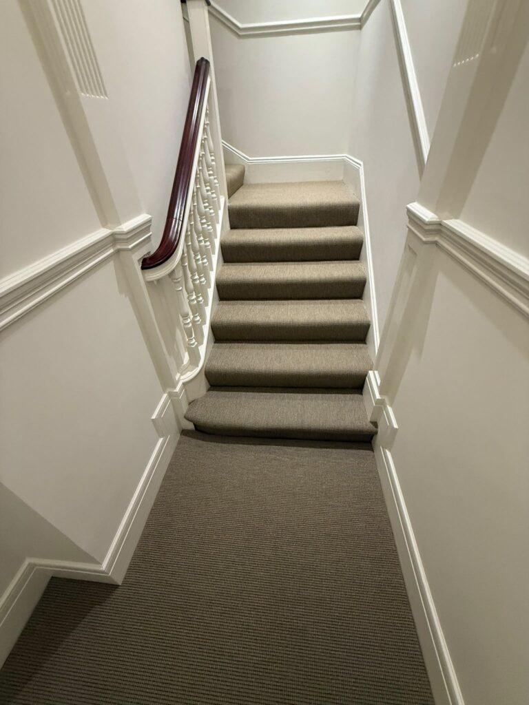 Lewis Abbott Paradise Sisal Carpet Installation in Balham