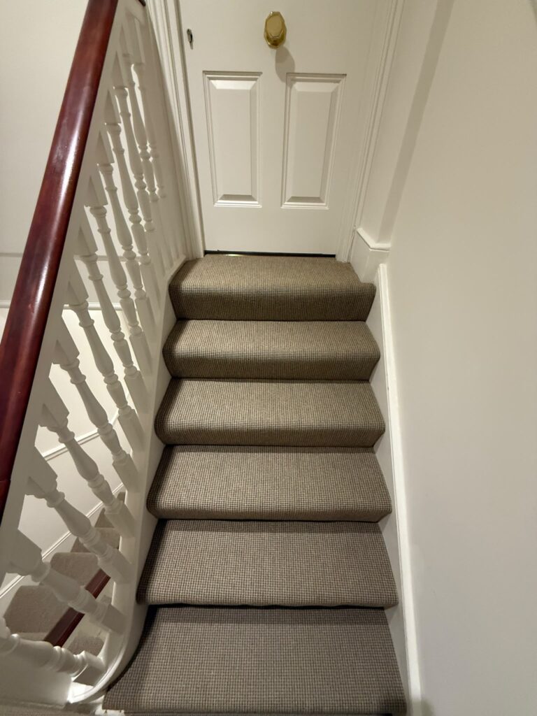 Lewis Abbott Paradise Sisal Carpet Installation in Balham
