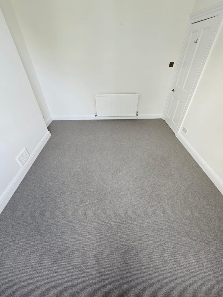 Westex Flooring Croxby Wool Loop Iron Carpet Installation in Islington