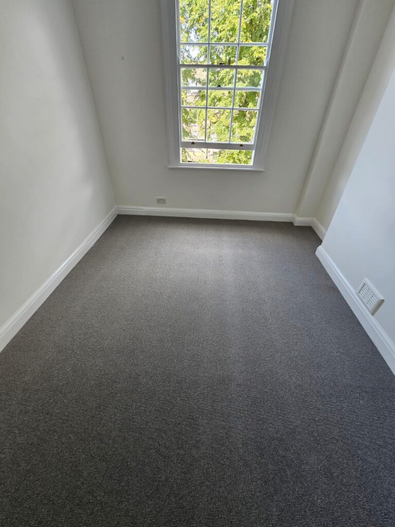 Westex Flooring Croxby Wool Loop Iron Carpet Installation in Islington