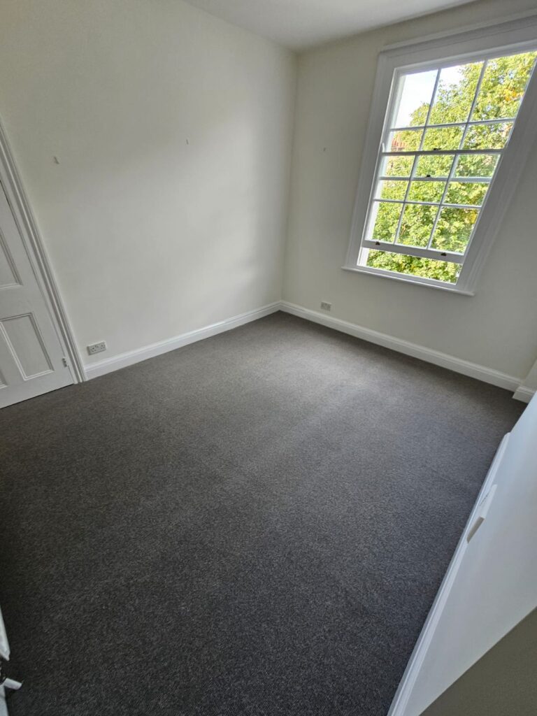 Westex Flooring Croxby Wool Loop Iron Carpet Installation in Islington