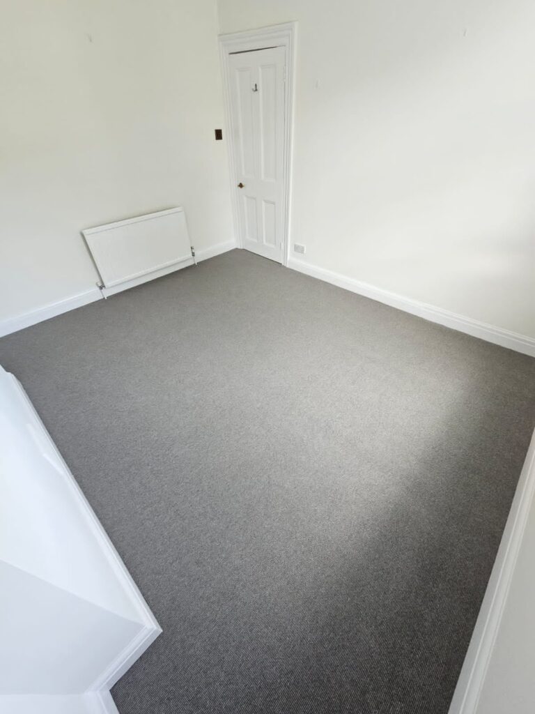 Westex Flooring Croxby Wool Loop Iron Carpet Installation in Islington