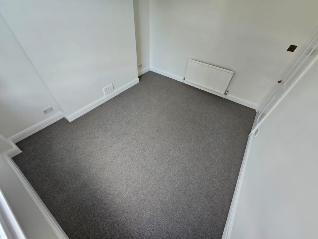 Westex Flooring Croxby Wool Loop Iron Carpet Installation in Islington