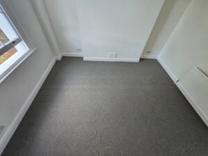 Westex Flooring Croxby Wool Loop Iron Carpet Installation in Islington