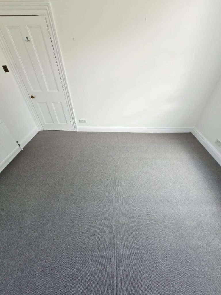 Westex Flooring Croxby Wool Loop Iron Carpet Installation in Islington
