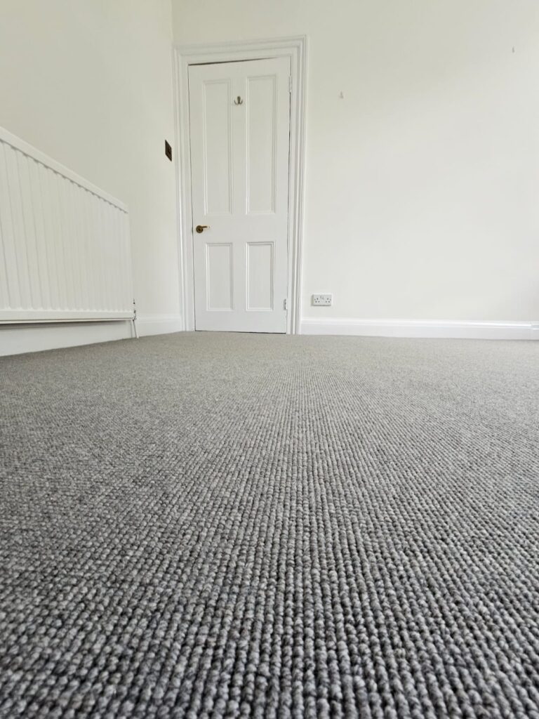 Westex Flooring Croxby Wool Loop Iron Carpet Installation in Islington