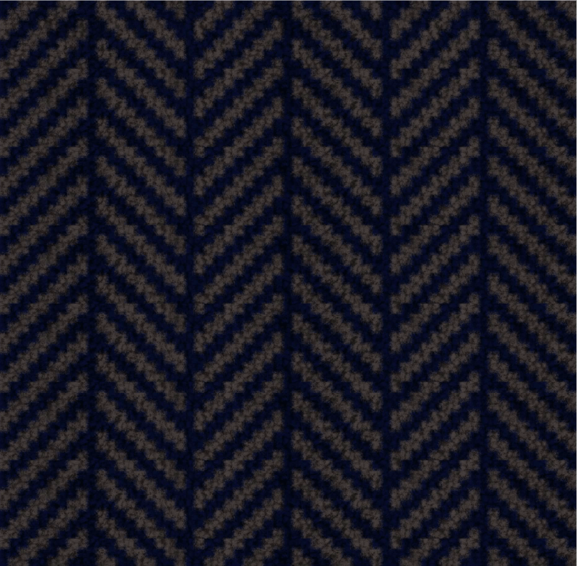 Metropol Herringbone Cobalt