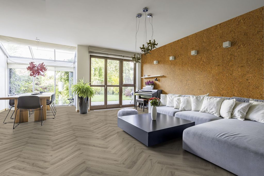 Granorte - SOLIDtrend Ambient Herringbone Sea Sand