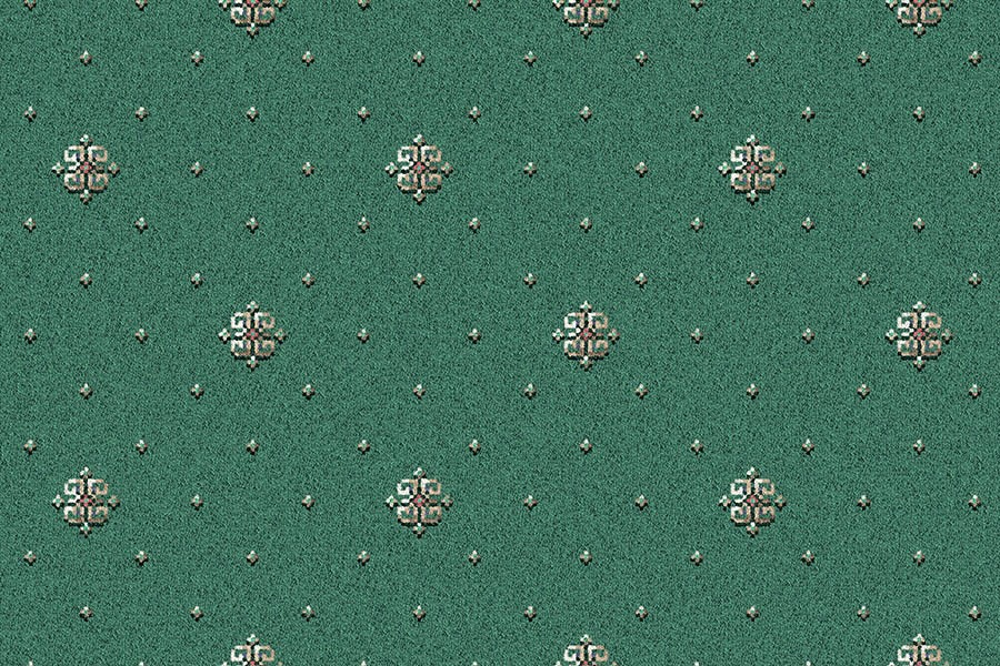 Ulster Carpets Athenia Pale Green Motif