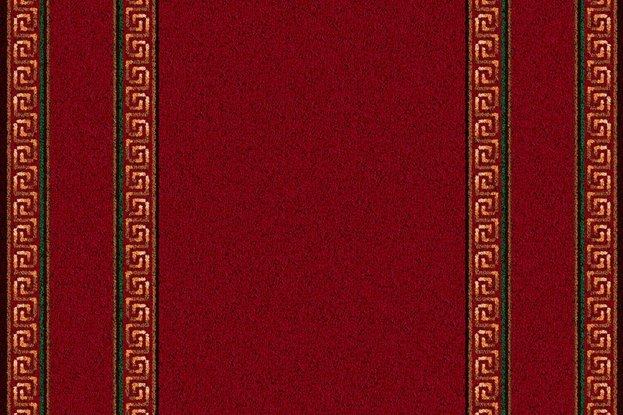 Ulster Carpets Athenia Red Runner
