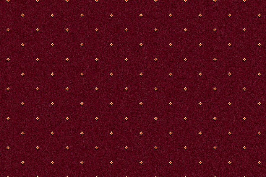 Ulster Carpets Athenia Wine Pindot