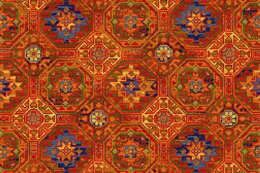 Ulster Carpets Glenavy - Red Persian