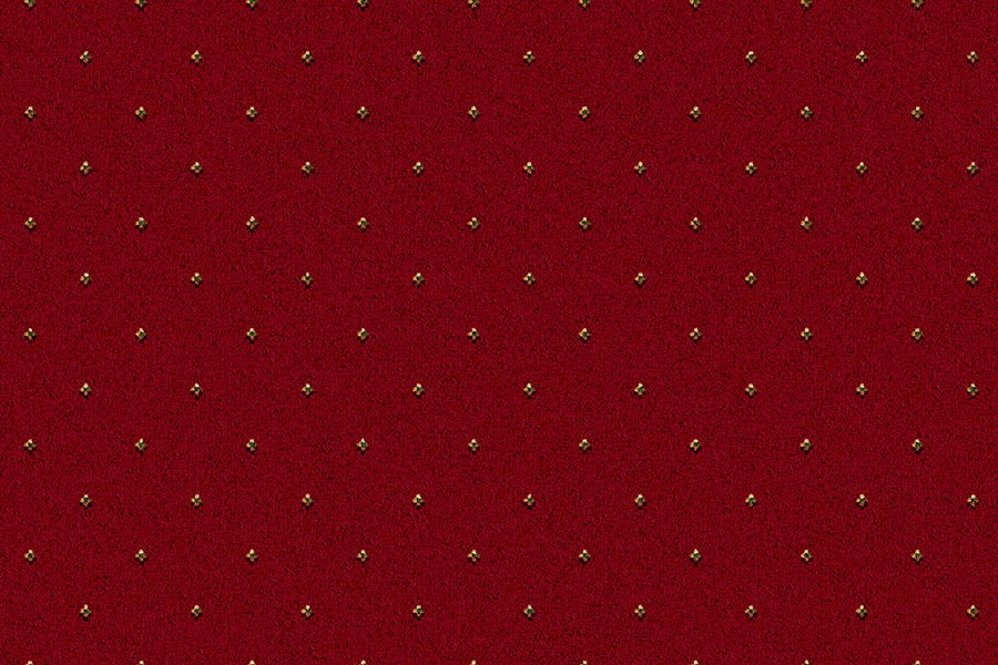 Ulster Carpets - Athenia Red Pindot