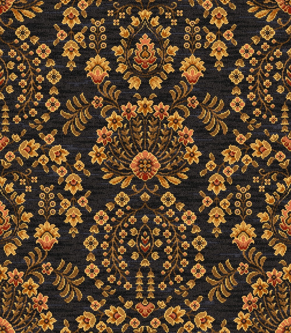 Ulster Carpets Glenmoy - Black Sultan